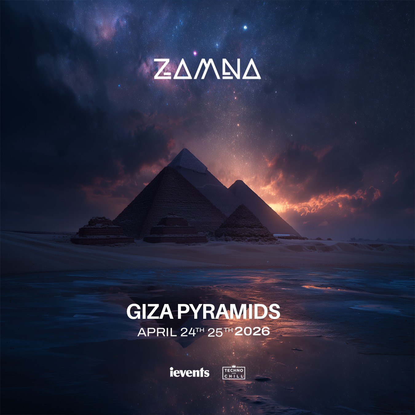Pyramic Connection Zamna Egypt | Techno & Chill